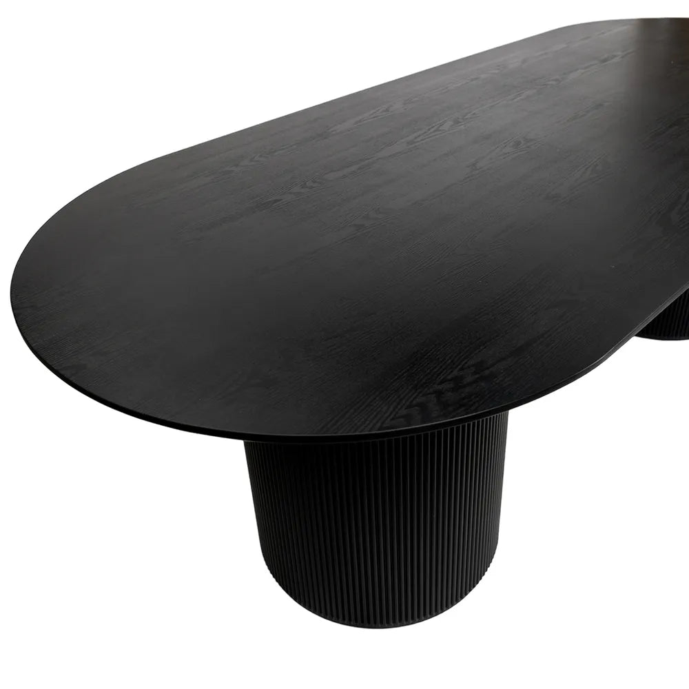 Hunter Oval Dining Table In Black