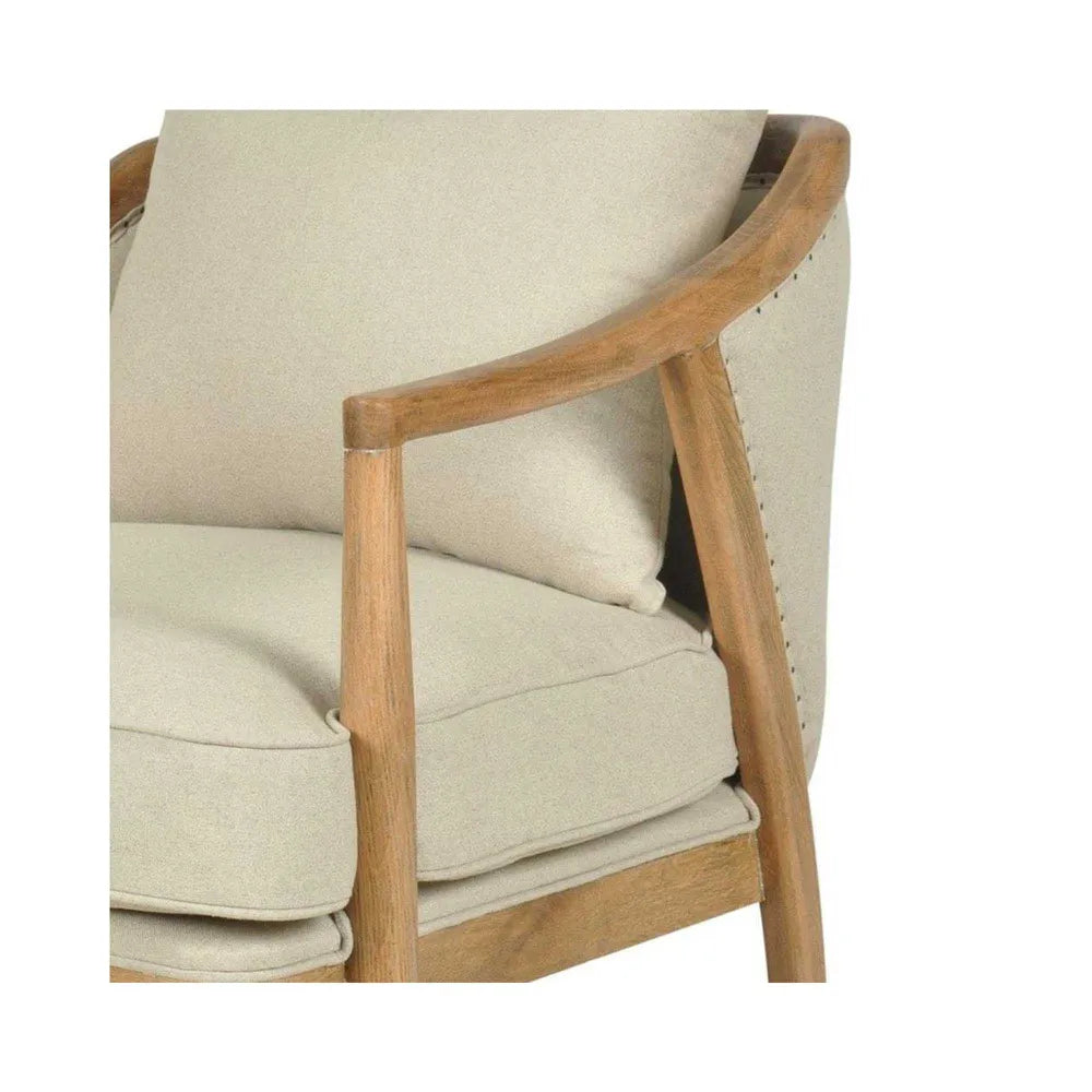Lakewood Natural Linen Armchair
