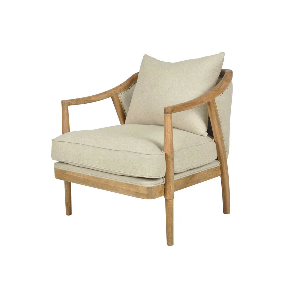 Lakewood Natural Linen Armchair