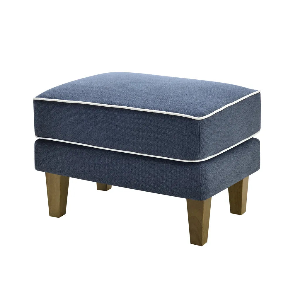 Newport Ottoman in Navy