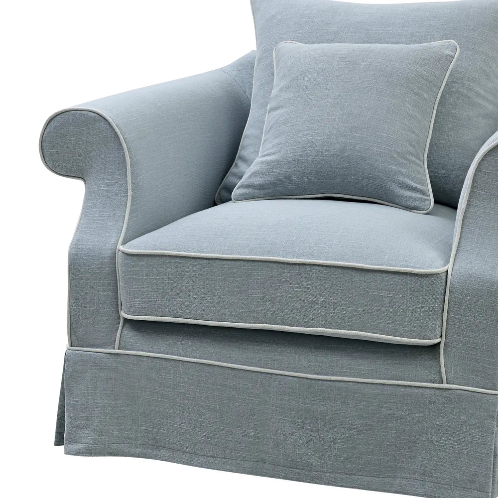 Lexington Armchair In Pale Blue