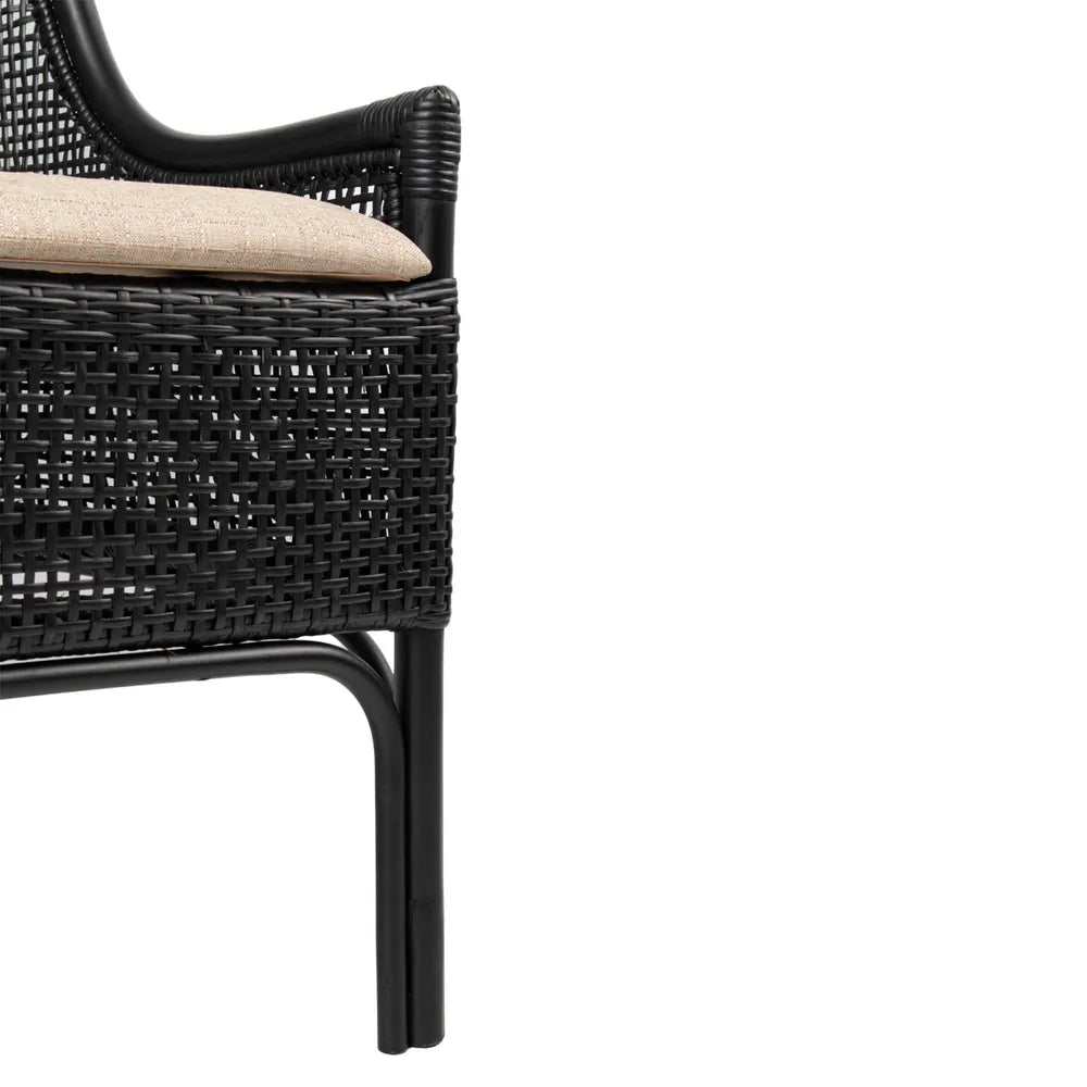 Oliver Dining Chair In Black