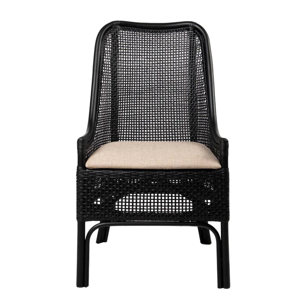 Oliver Dining Chair In Black