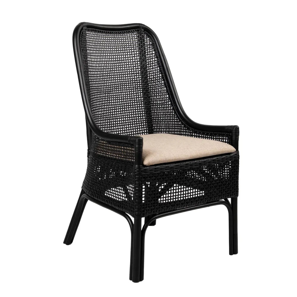 Oliver Dining Chair In Black