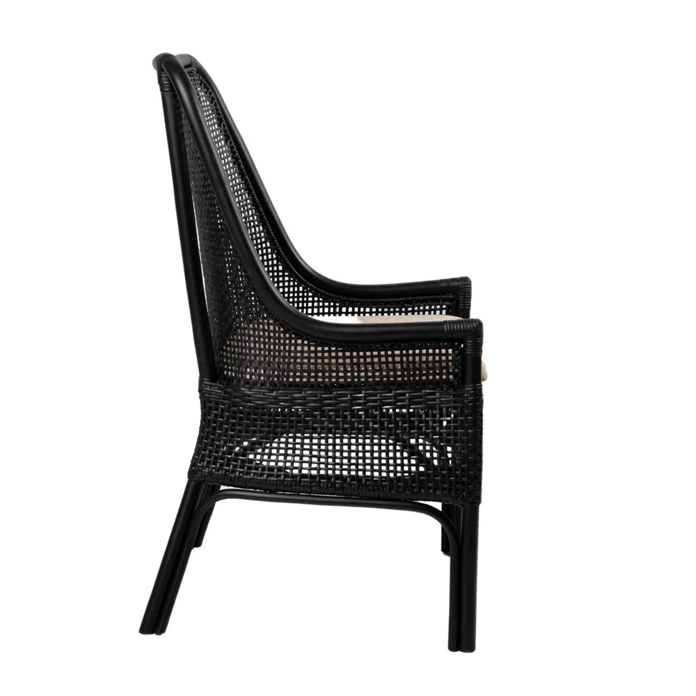 Oliver Dining Chair In Black