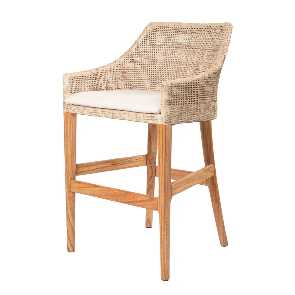 Clifton Rattan Counter Stool in Natural