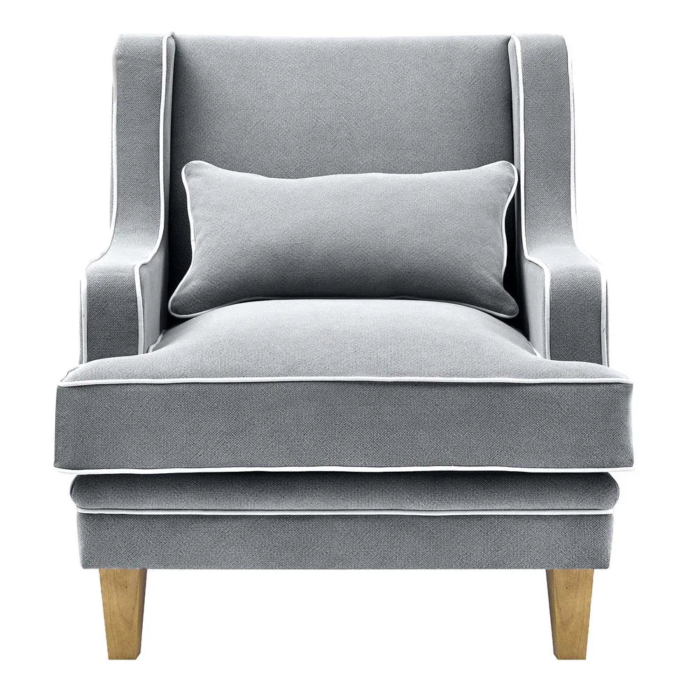 Newport Armchair In Grey