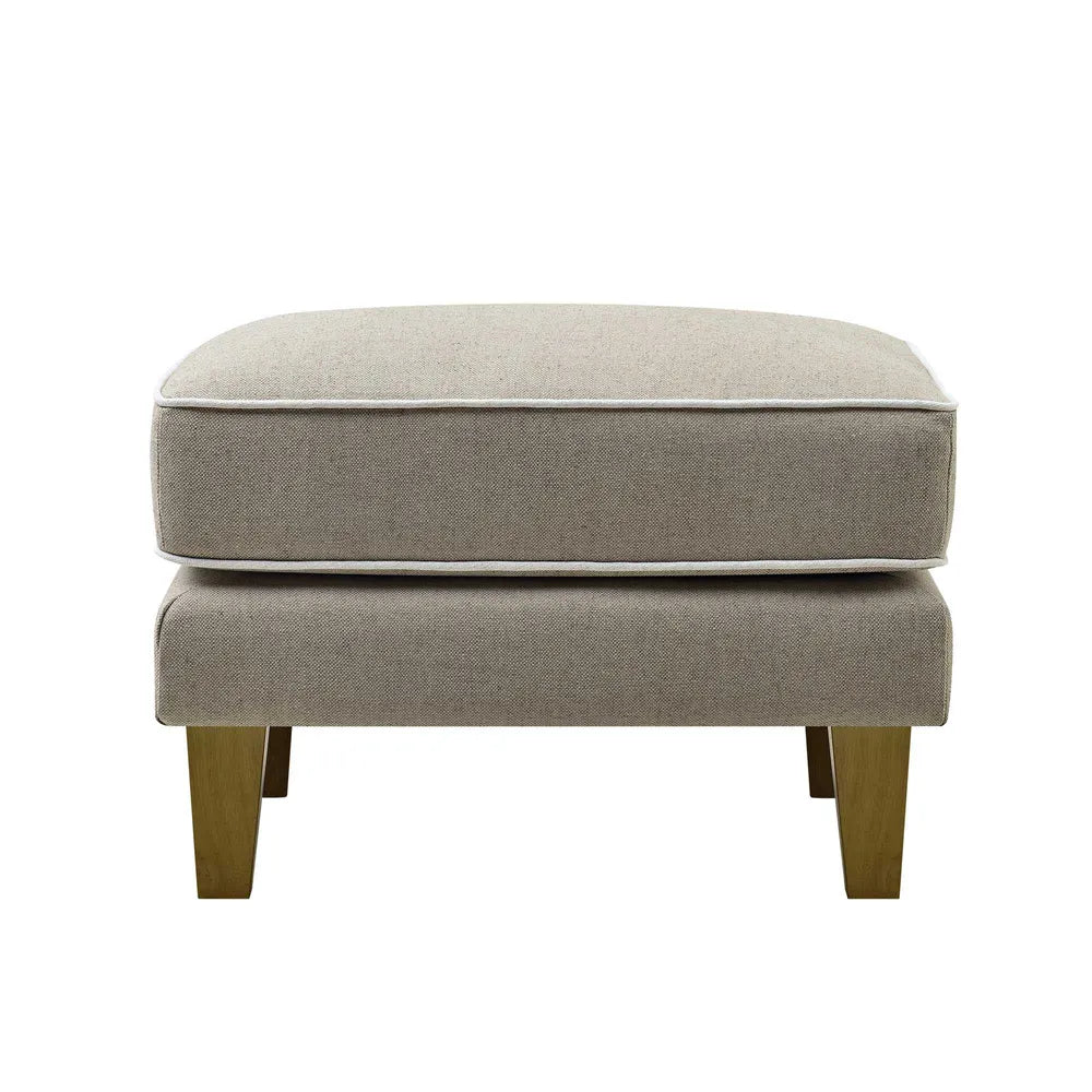 Newport Ottoman in Natural