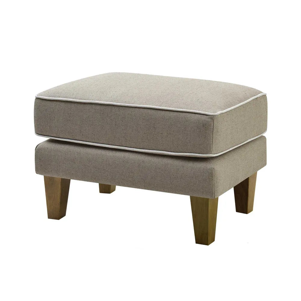 Newport Ottoman in Natural