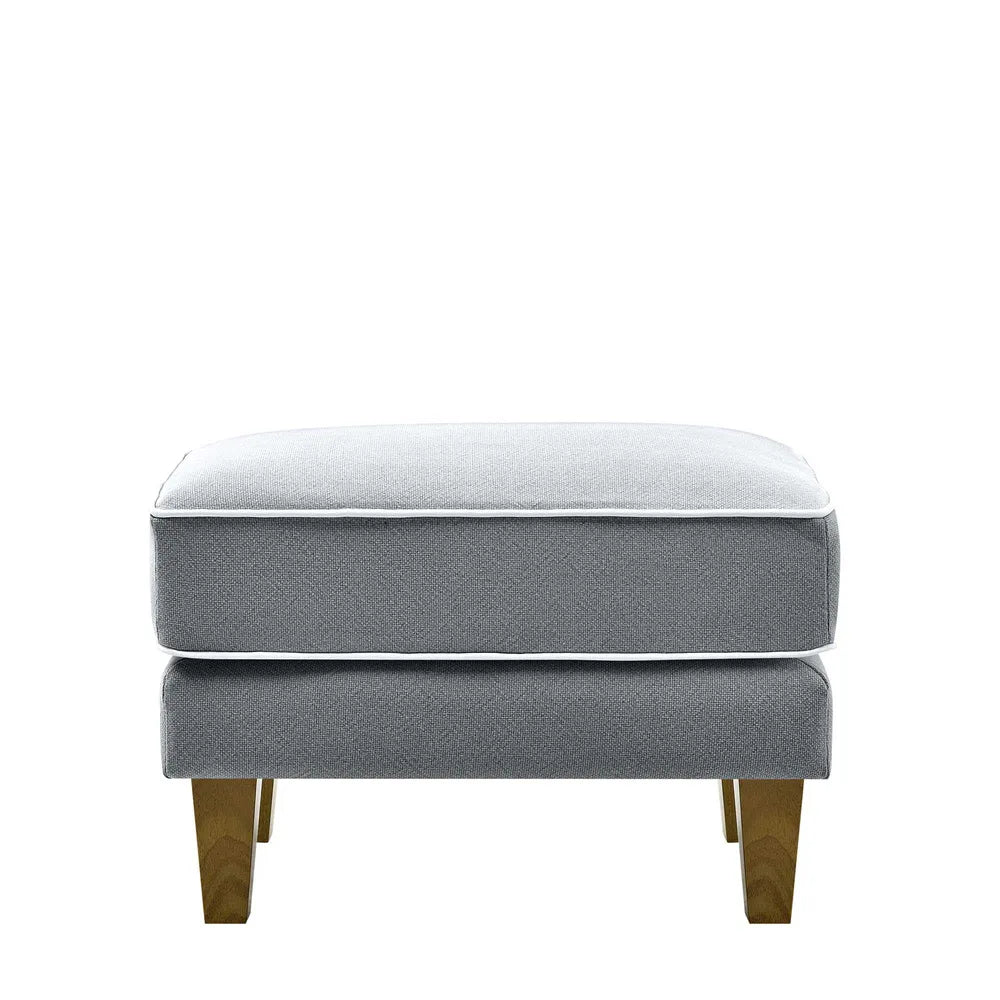 Newport Ottoman in Grey