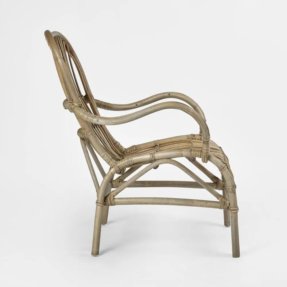 Classic Kubu Grey Rattan Armchair