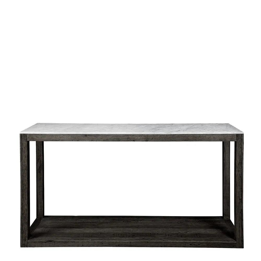 Kensington Marble Console Table in Black
