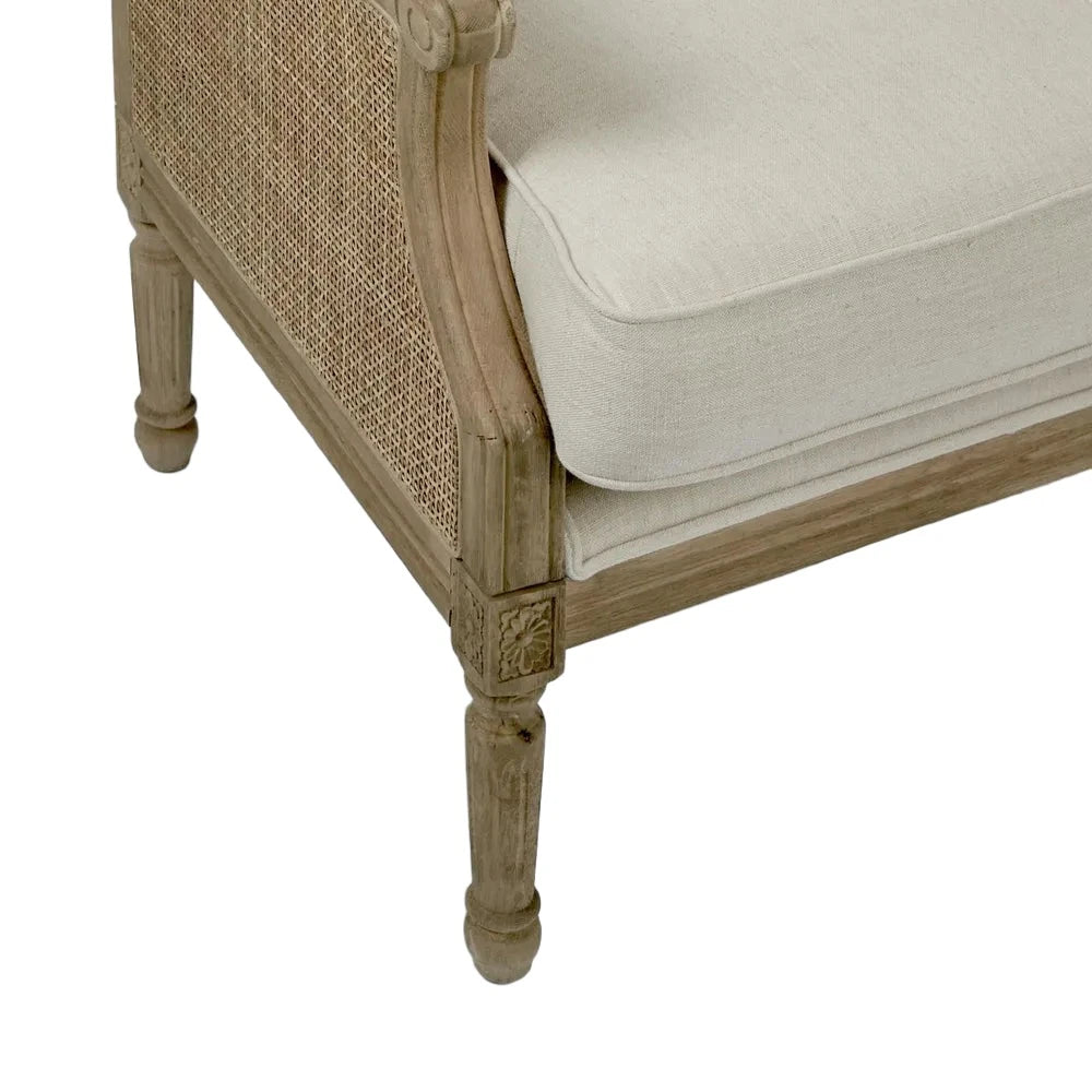 Eastport Cane Armchair in Natural