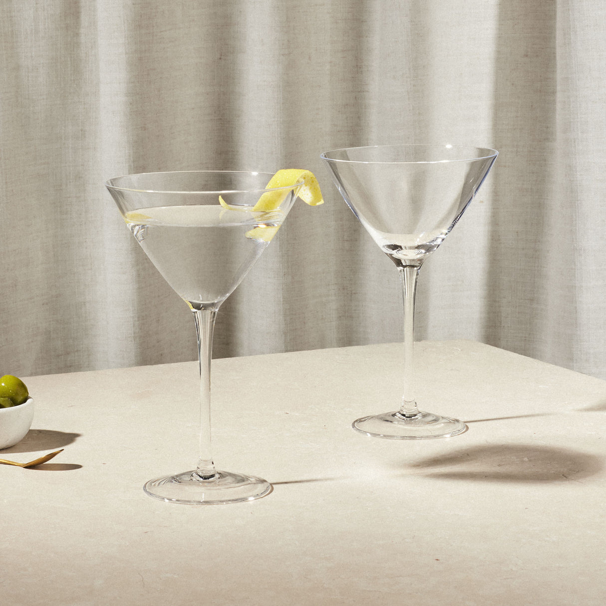 Set Of 4 Classic Martini Glasses