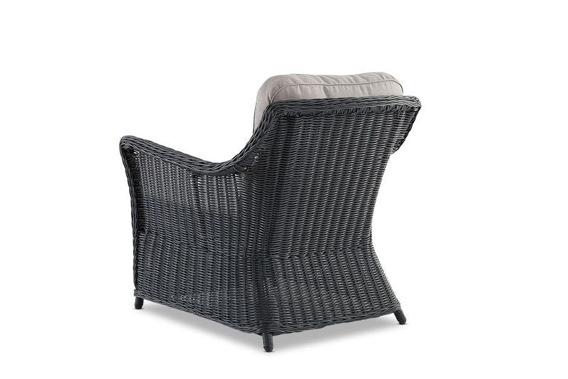 Byron Outdoor Lounge Chair in Anthracite
