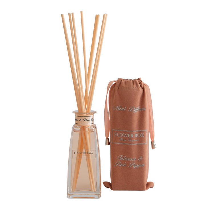 Flower Box Home Fragrance Tuberose & Pink Pepper Limited Release - 100ml Mini Diffuser