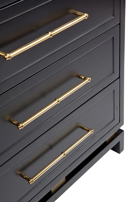 Mason Bedside Table in Black