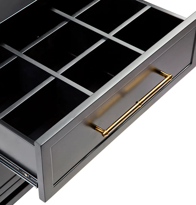 Mason Bedside Table in Black