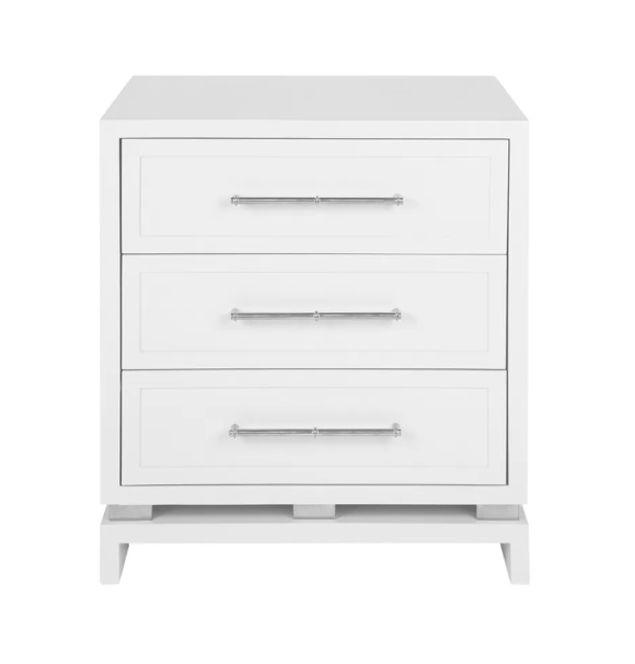 Mason Bedside Table in White