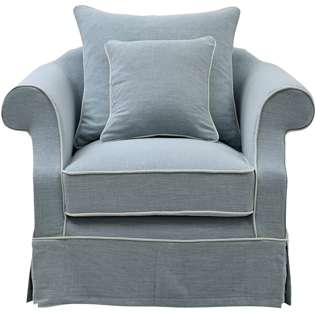 Lexington Armchair In Pale Blue