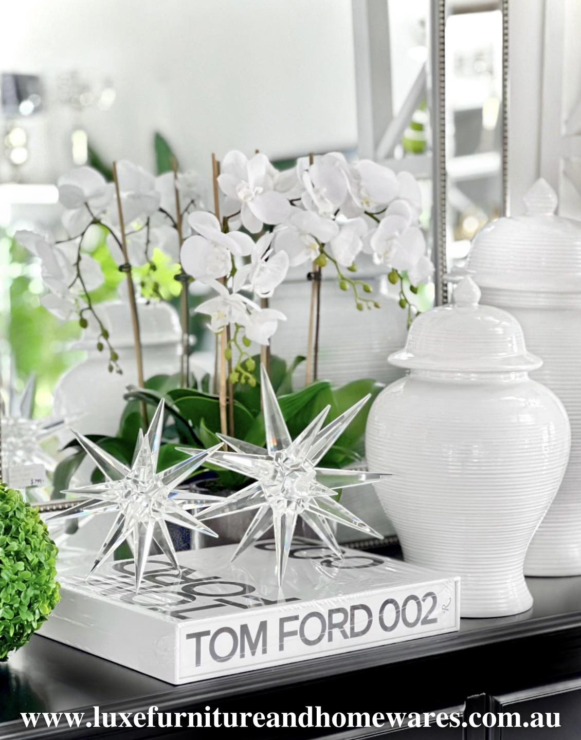 Diamond Cut Glass Star Sculpture