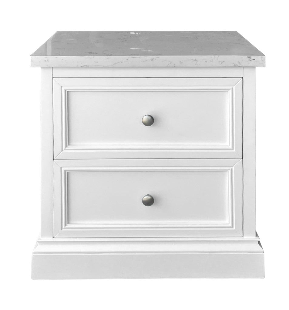 Hamilton Marble Top Bedside