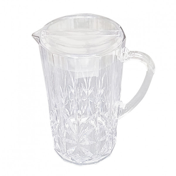 Acrylic Crystal Cut Pitcher