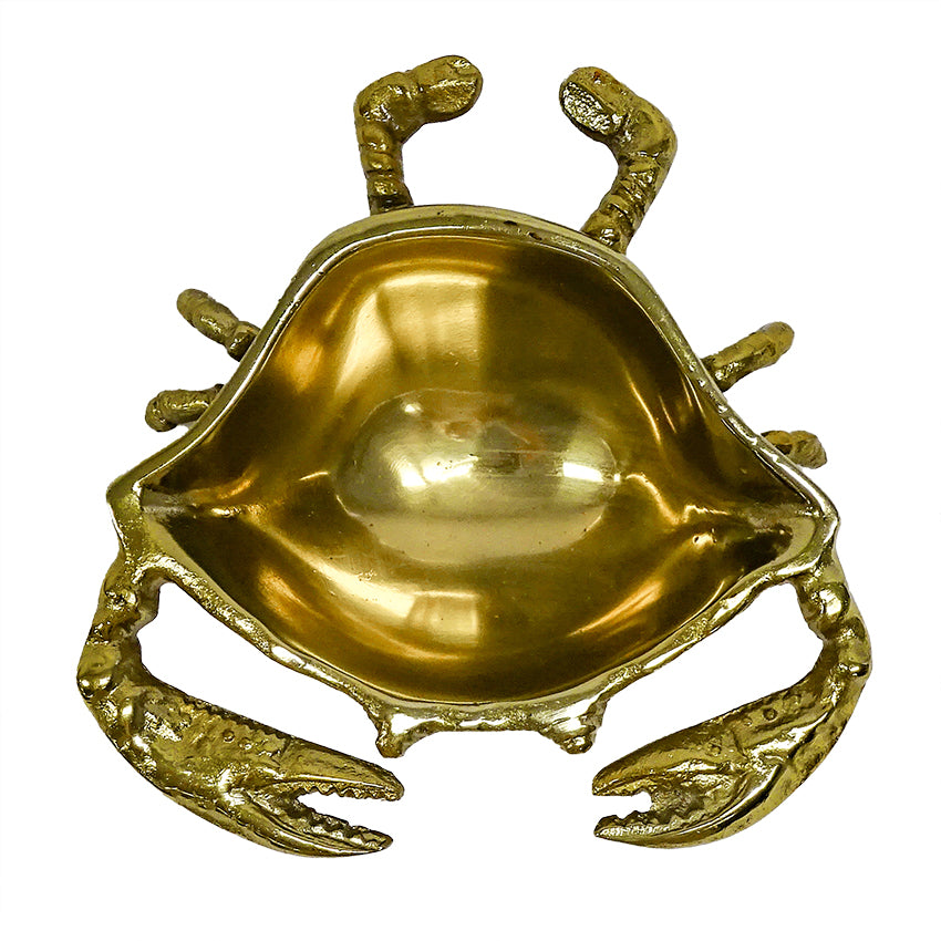 Gold Crab Bowl - SAVE 40% OFF!
