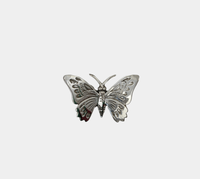 Silver Dainty Butterfly - Small