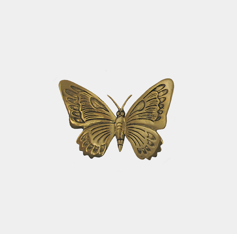 Gold Dainty Butterfly - Large