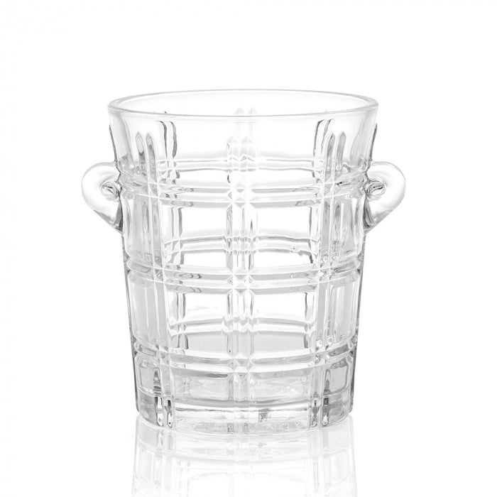 Elegant Glass Ice Bucket