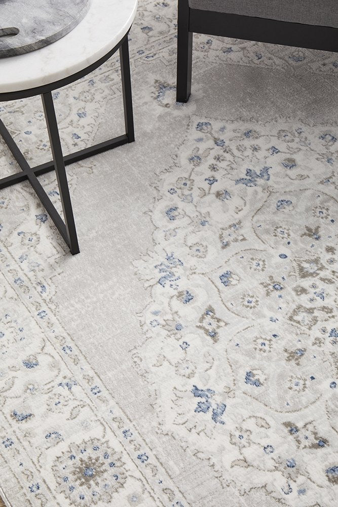 Ex-Display Kensington Rug In Silver Grey