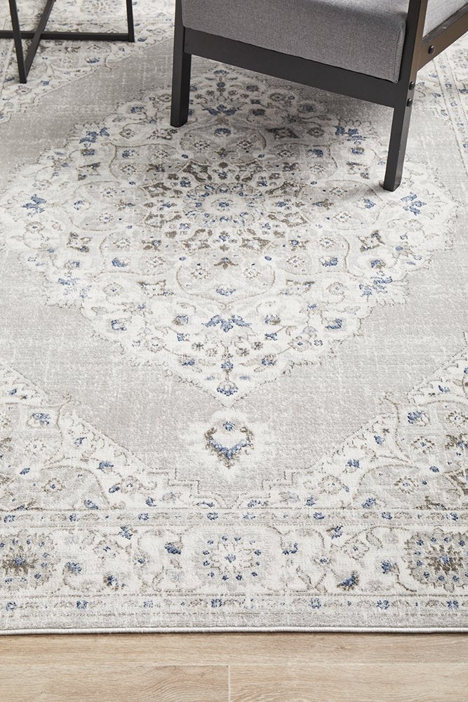 Ex-Display Kensington Rug In Silver Grey