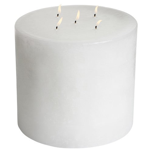 Luxurious European Glass Candle Holder With Italian Wax Candle