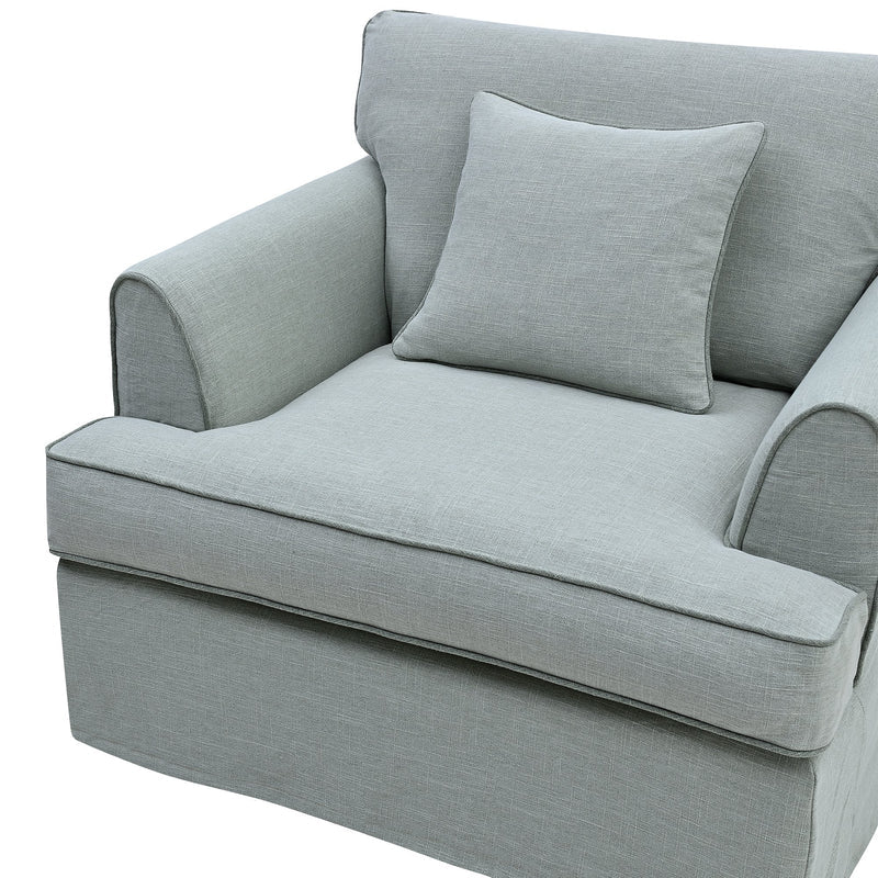 Pale Sage 1.5 Seater Armchair