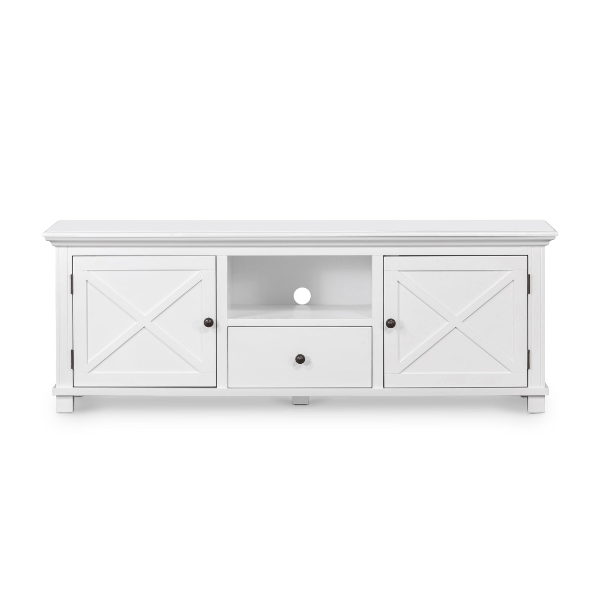 Newport Entertainment Unit In White