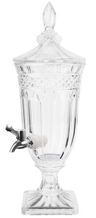Small Cut Glass Drinks Dispenser