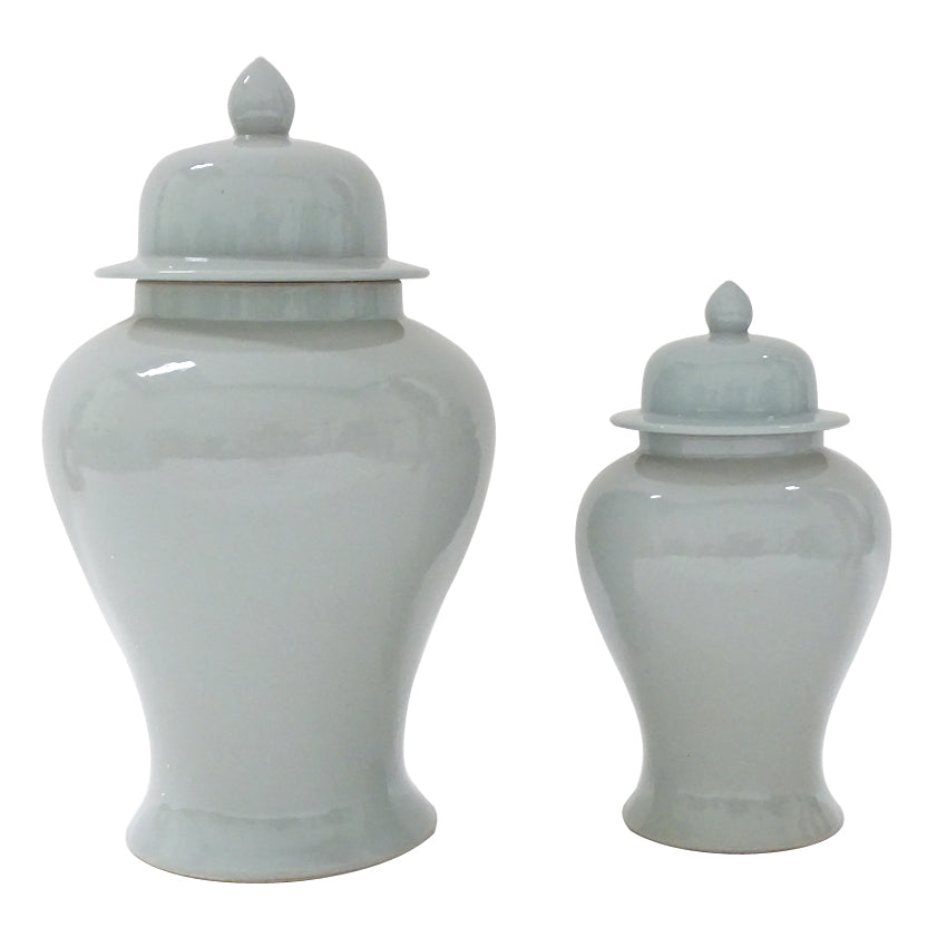 Duck Egg Blue Ginger Jar