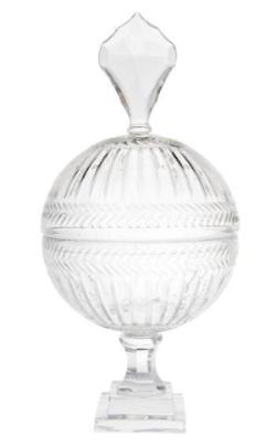 Crystal Cut Lolly Jar