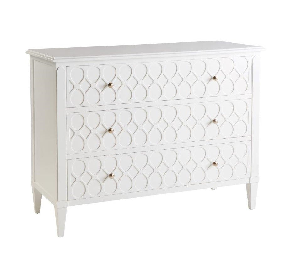 Oxford Chest Of Drawers In White