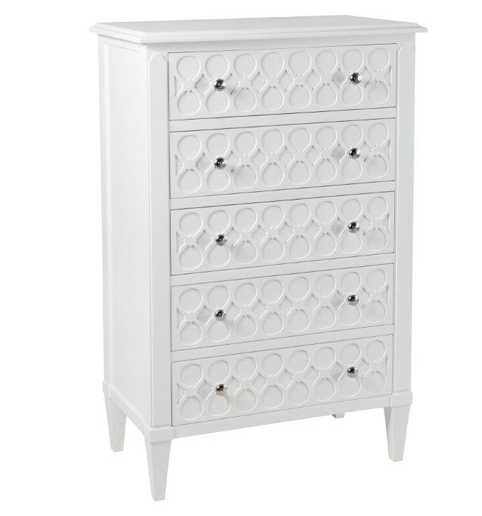 Oxford Tallboy In White