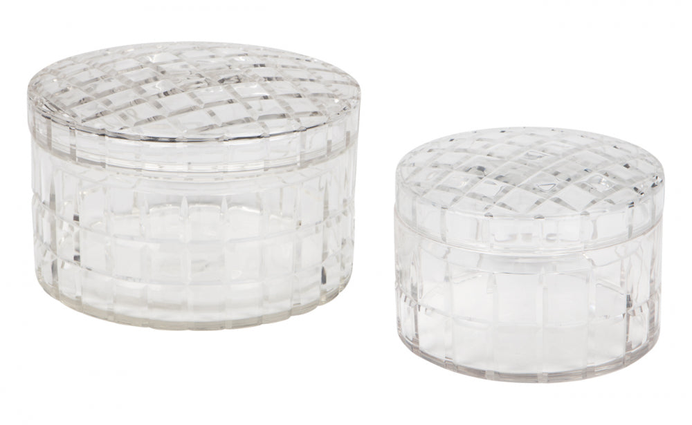 Manhattan Crystal Cut Decorative Box - SAVE 30% OFF!