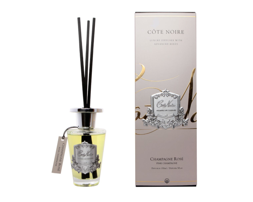 Cote Noire Champagne Rose 150ml Reed Diffuser