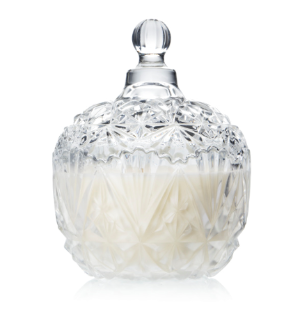 Crystal Cut Glass Candle - Small Trinket - SAVE 25% OFF!