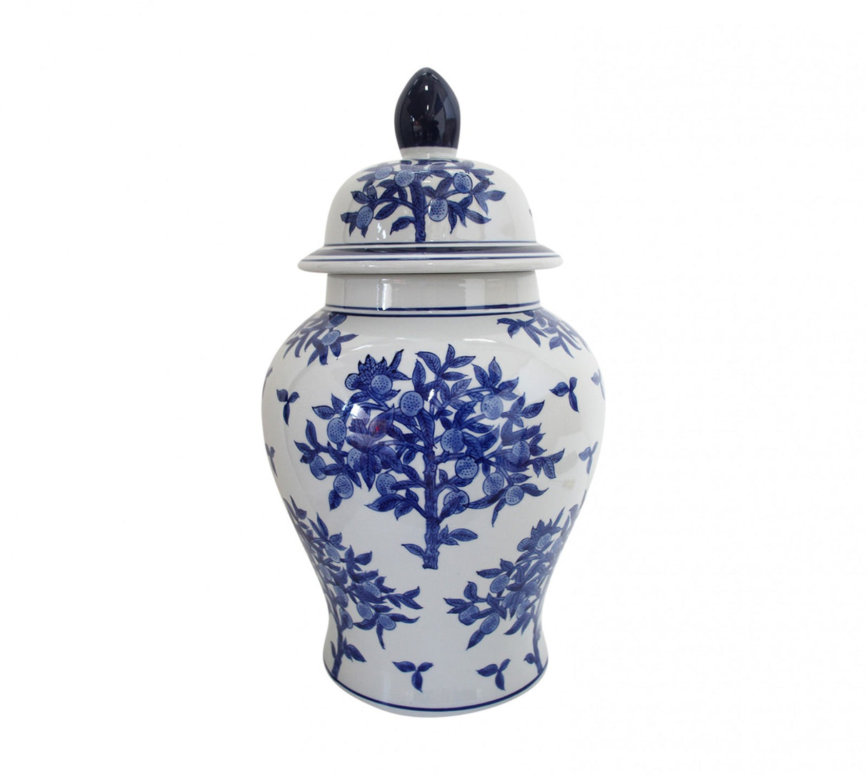 Blue & White Spring Ginger Jar