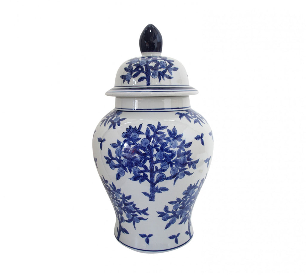 Blue & White Spring Ginger Jar - SAVE 30% OFF!