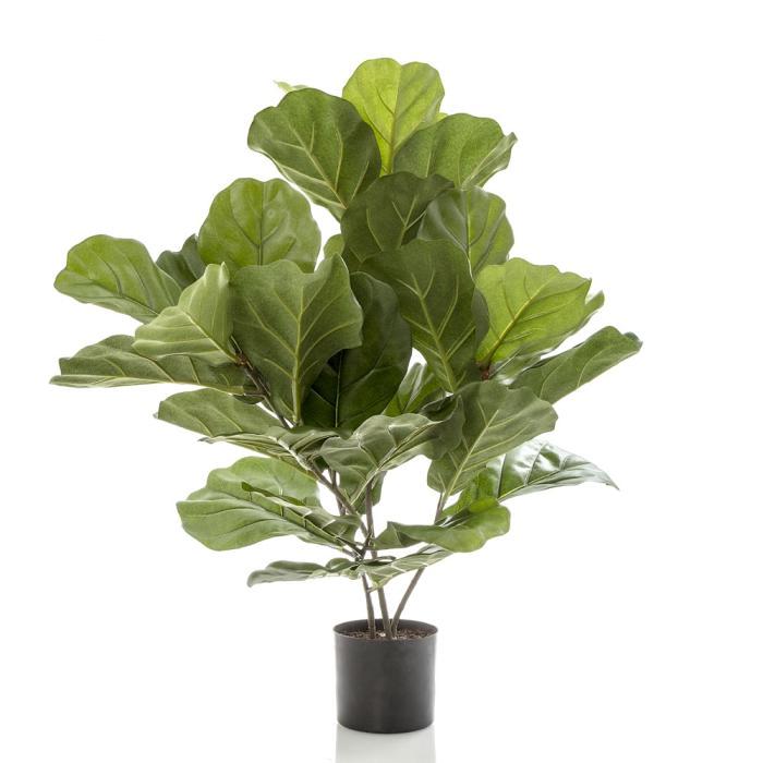 Faux Fiddle Leaf Fig Potted Plant