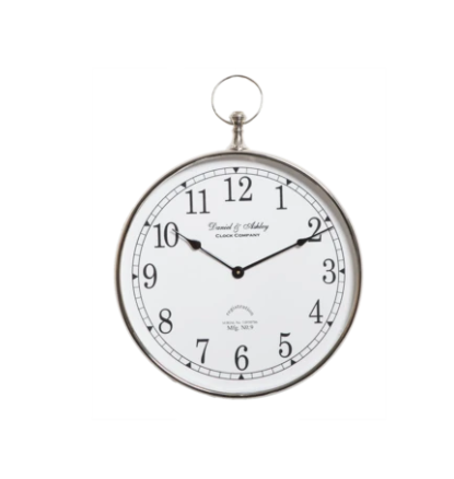 Luxury Wall Clock With White Face In Small