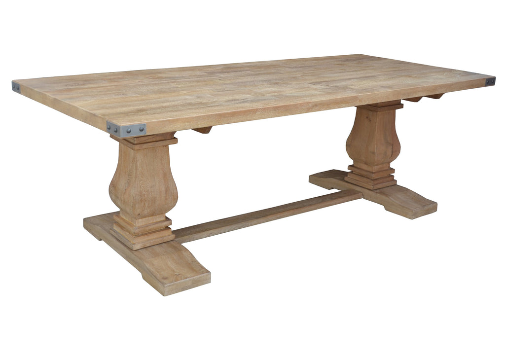 Hamptons Collection Solid Hardwood Dining Table 230cm