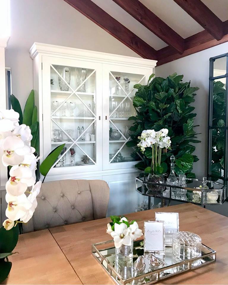 Bayview Display Cabinet In White